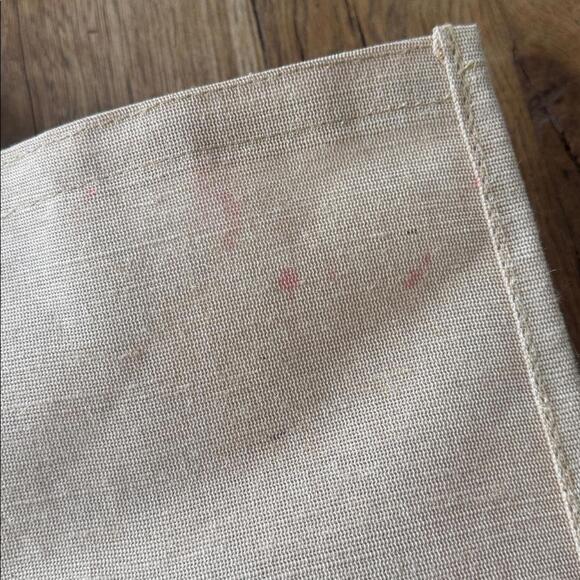 Arhaus Beige Tote Bag with Black Handles - Picture 7 of 7